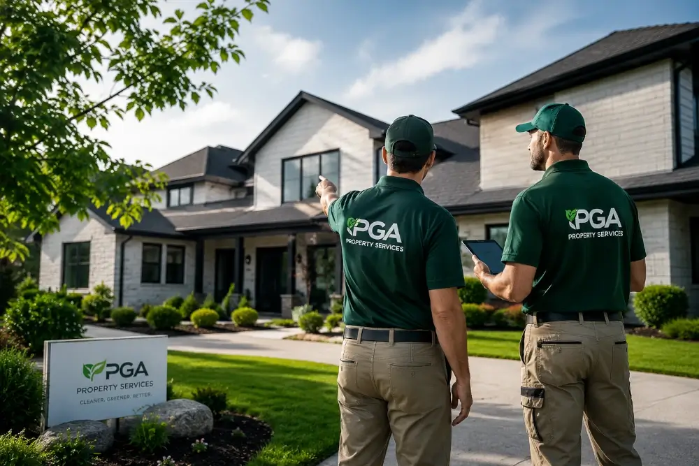 Professional cleaning and property services team in Somerset County New Jersey