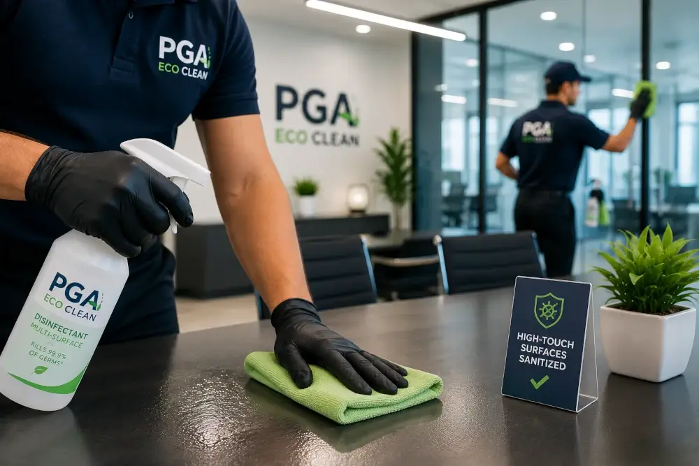 Professional deep sanitization service for offices and commercial spaces in Somerset County New Jersey