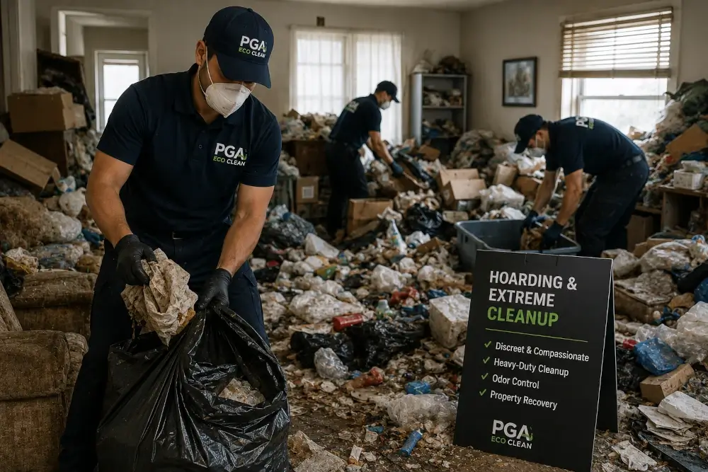 Professional hoarding and extreme cleanup services