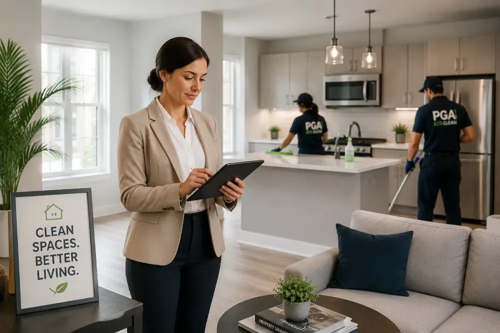 Property management cleaning services for managed properties in Somerset County New Jersey