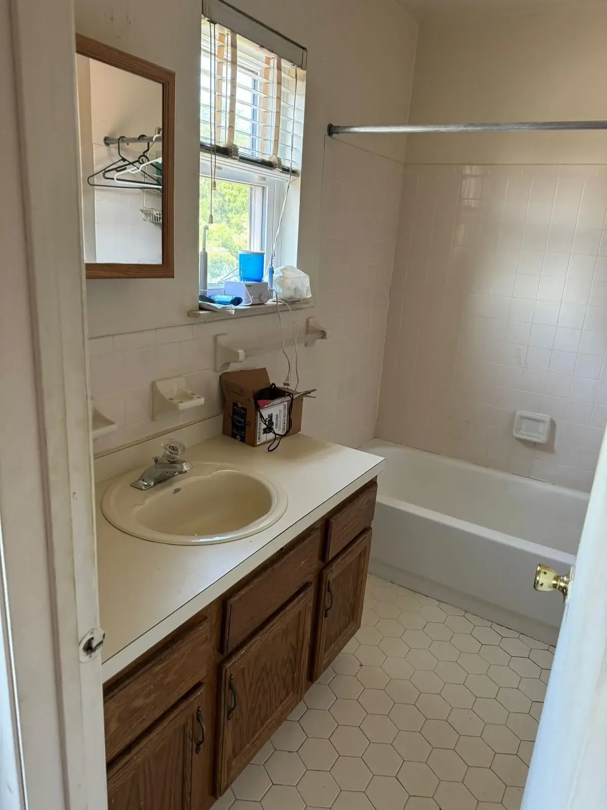 Bathroom after hoarding and extreme cleanup service